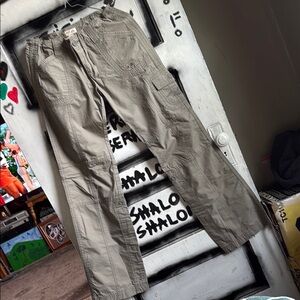 Hollister Tan Track Pants Comfortable Joggers